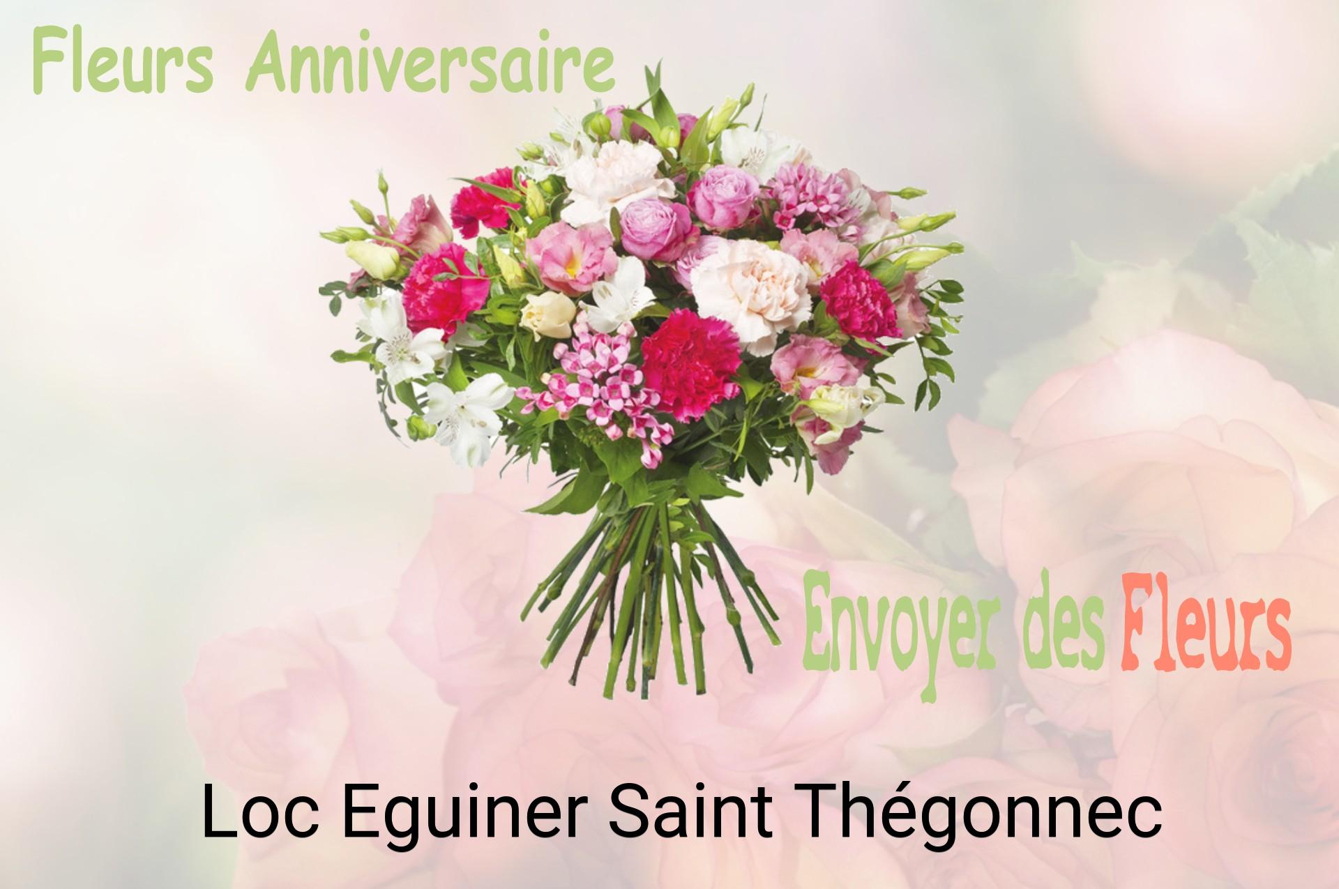 Bouquet de fleurs d’anniversaire livré à Loc-Eguiner-Saint-Thégonnec