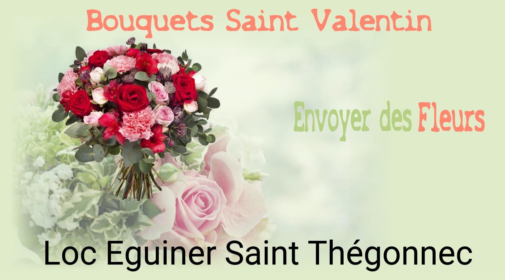 Roses de Saint-Valentin livrées à Loc-Eguiner-Saint-Thégonnec